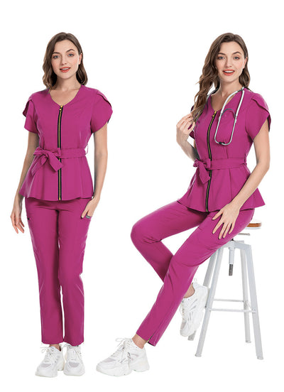 Female Short Sleeve Gown