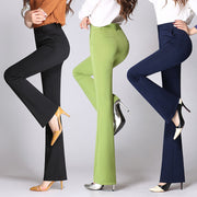 Straight Flared Trousers