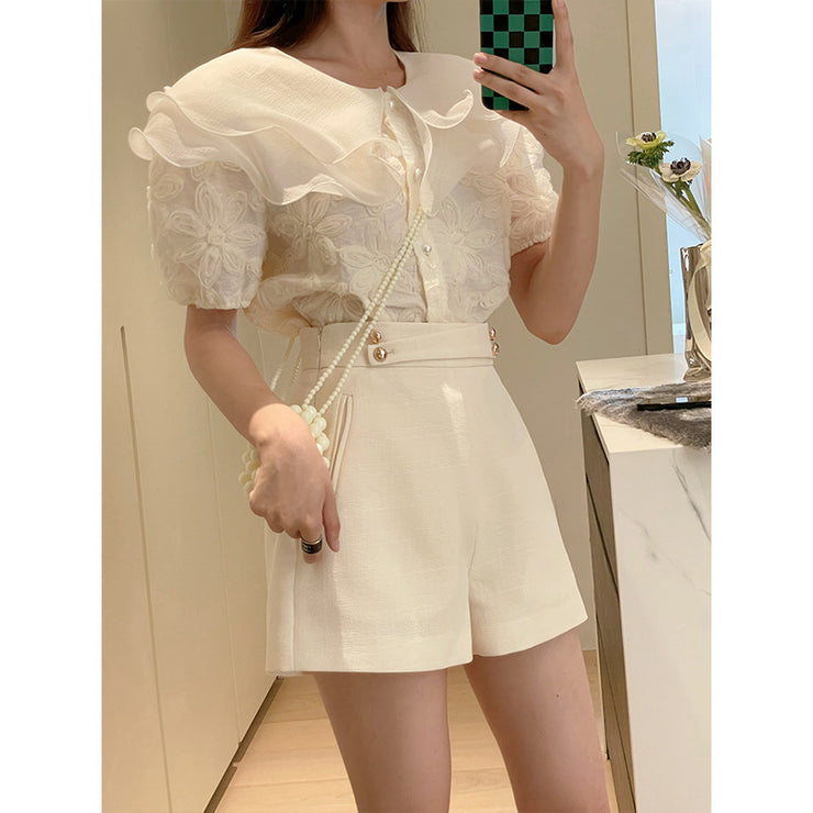 High Waist  Trousers