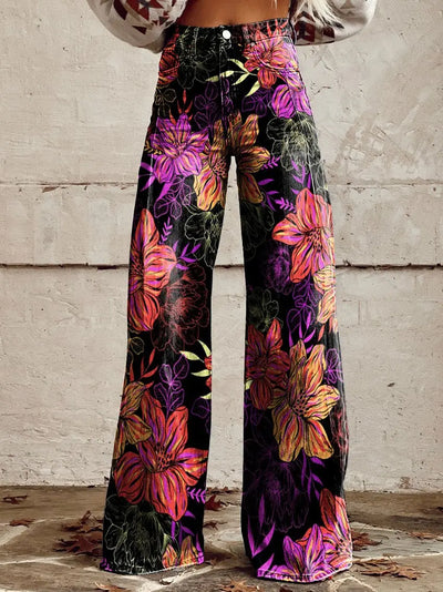 Ladies new bell bottom trousers