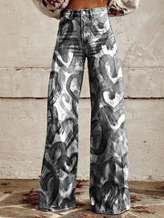 Ladies new bell bottom trousers