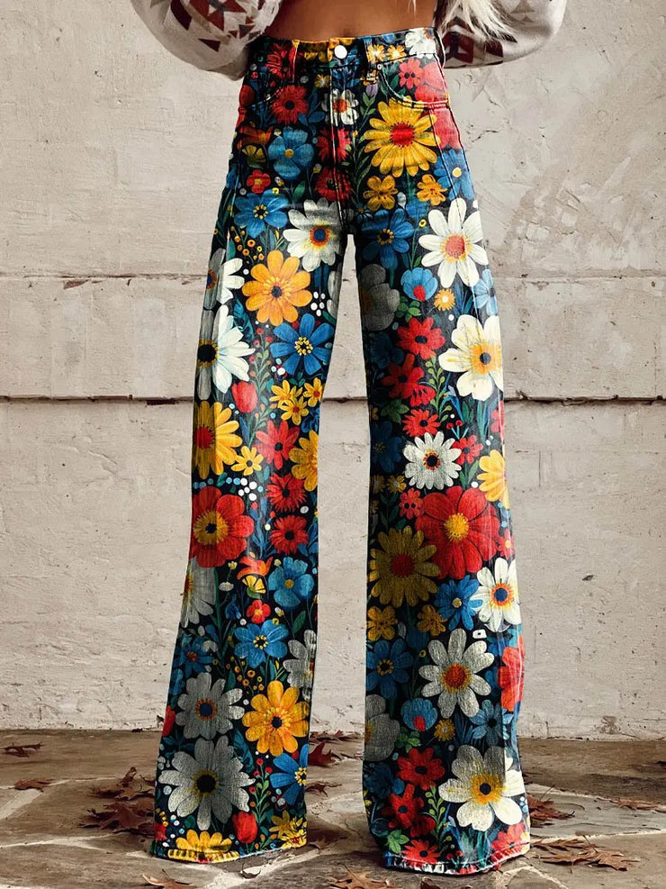 Ladies new bell bottom trousers
