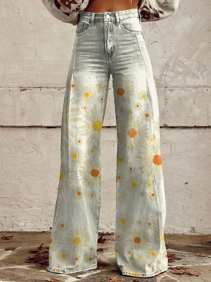 Ladies new bell bottom trousers