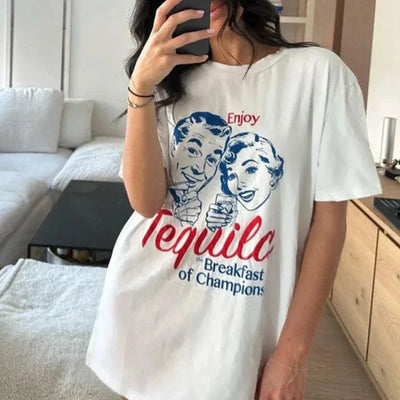 Women's Retro Aesthetic T-Shirt