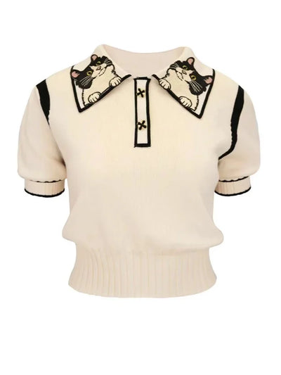 Women Knit T-shirt Pullovers