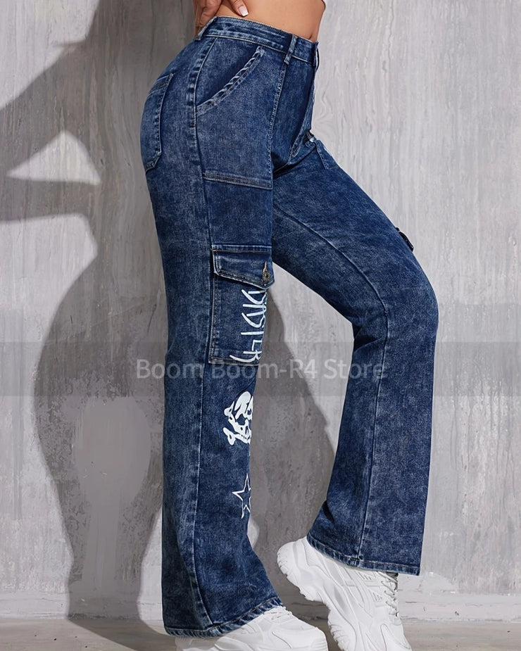 Women Stretch Skinny Ripped Jeans