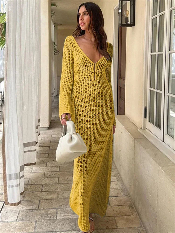 Women's Sexy t Cover-Up Sun Protection Dress See Through Slim Lady