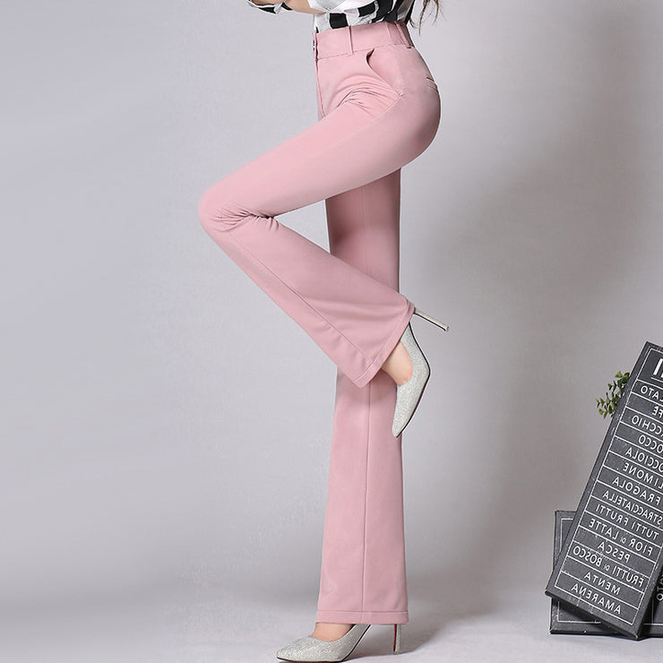 Straight Flared Trousers