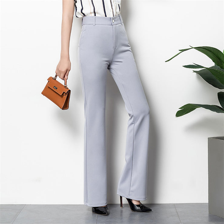 Straight Flared Trousers