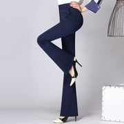 Straight Flared Trousers